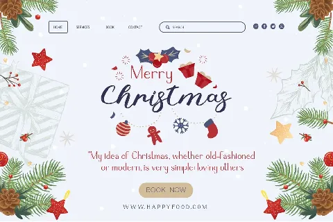 Christmas Combine Sans font