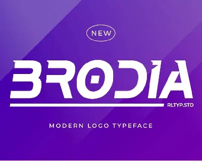 Brodia font