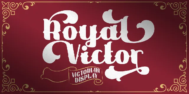Royal Victor font