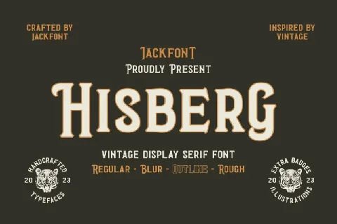 JF Hisberg font