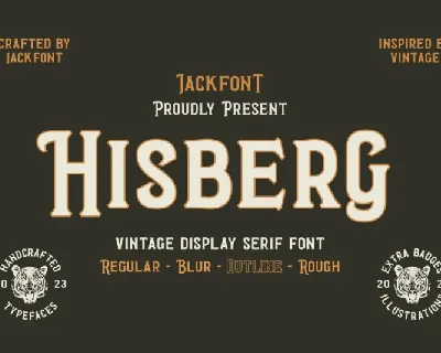JF Hisberg font