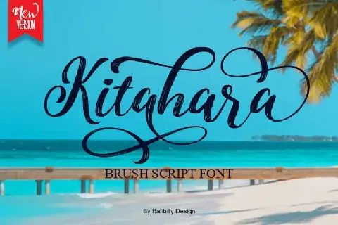 Kitahara Brush Script font