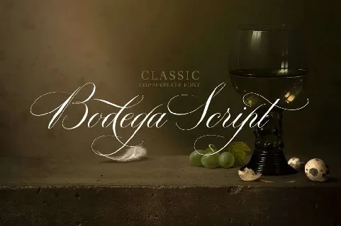 Bodega Script font