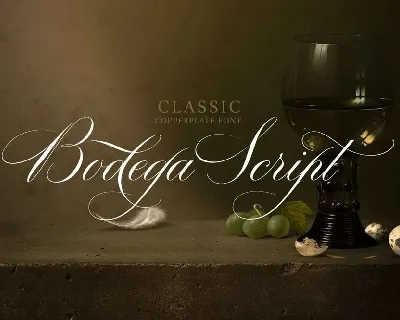 Bodega Script font