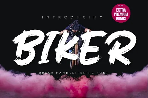 BIKER font