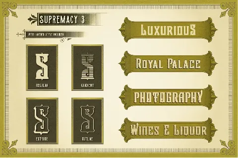 Victorian Supremacy Demo font