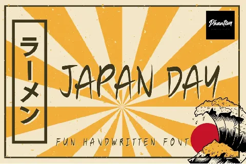 Japan Day font