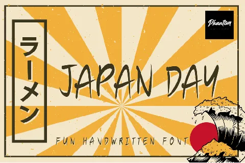 Japan Day font