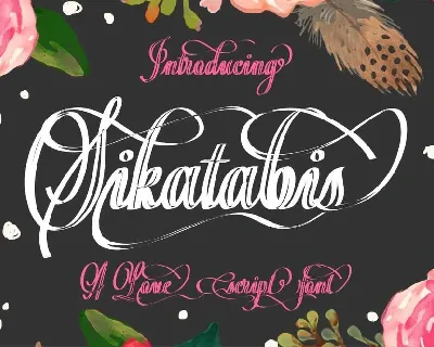 Sikatabis font