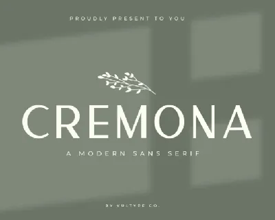 Cremona font