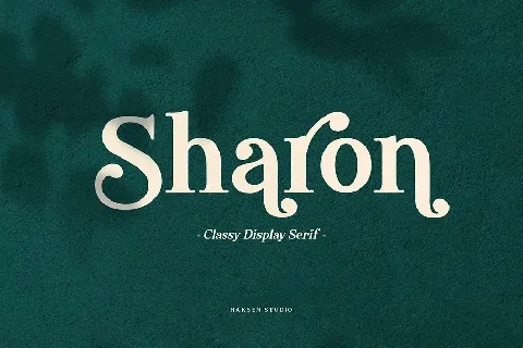 Sharon Serif font