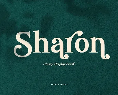 Sharon Serif font