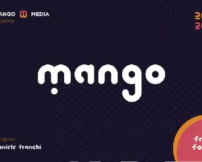 Mango Display font
