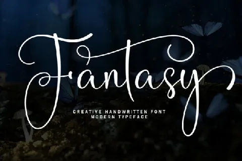 Fantasy Script font