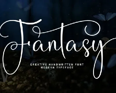 Fantasy Script font