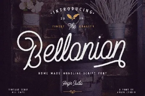 Bellonion Duo font