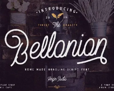 Bellonion Duo font