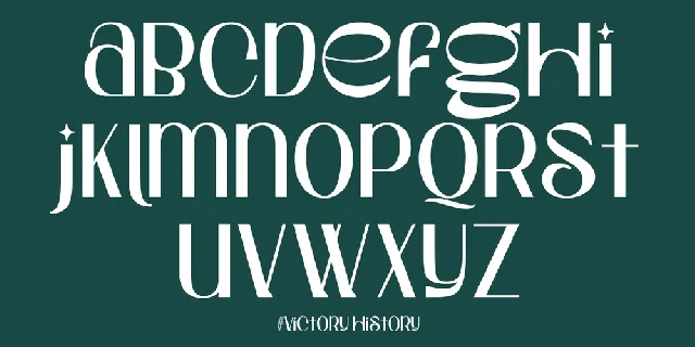 Victory History Demo font