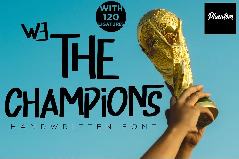 We The font