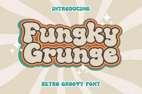 Fungky Grunge font