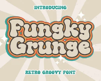 Fungky Grunge font