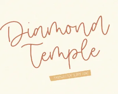 Diamond Temple font