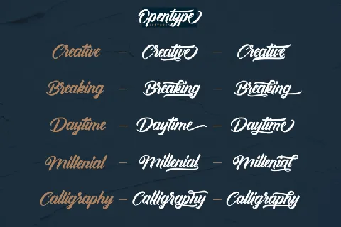 Antonellie Calligraphy font