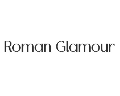 Roman Glamour font