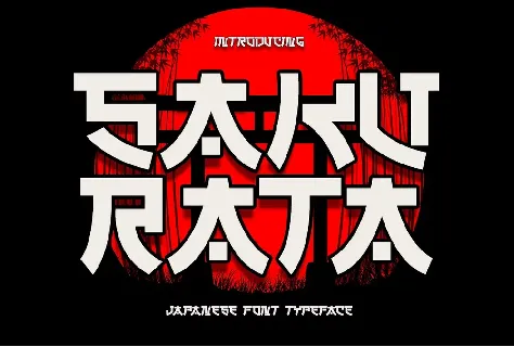 SAKURATA font