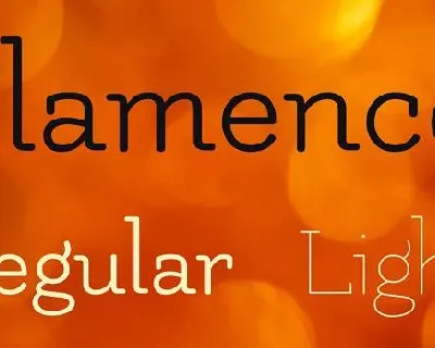 Flamenco Family font