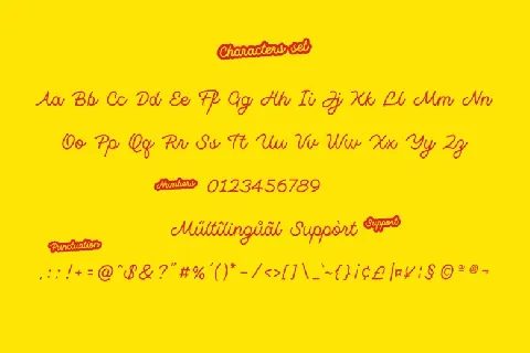 Monotail Script font