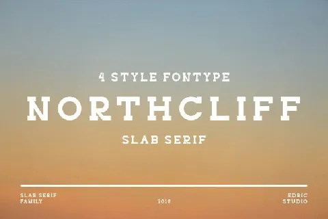 Northcliff Slab font