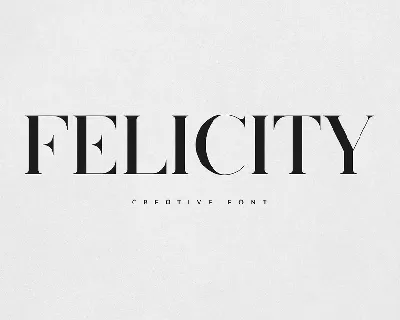 Felicity font