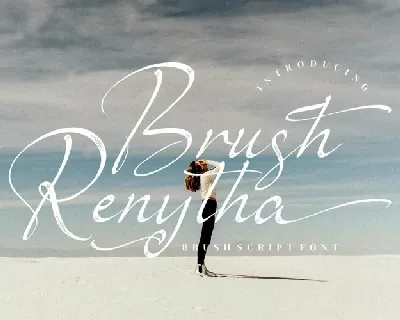 Brush Renytha font