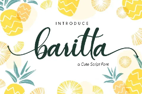 Baritta font