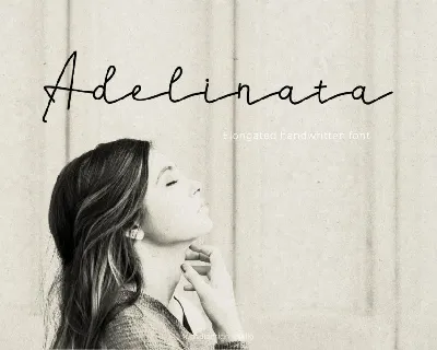 Adelinata font