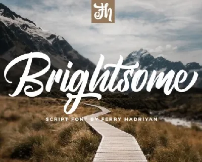 Brightsome font