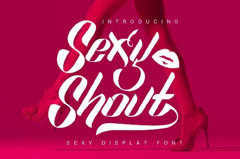 Sexy Shout Free font