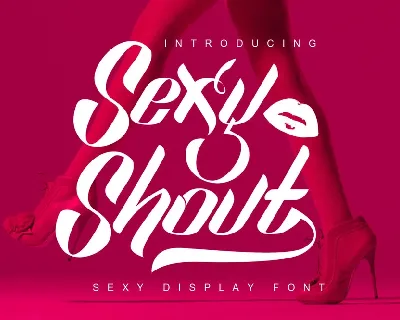 Sexy Shout Free font