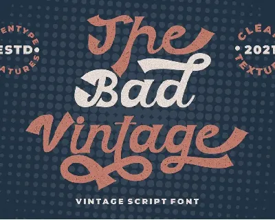 The Bad Vintage font