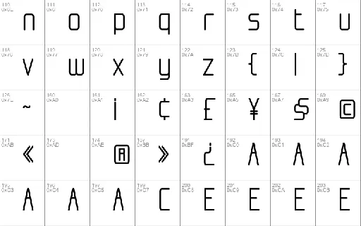 Talidia font