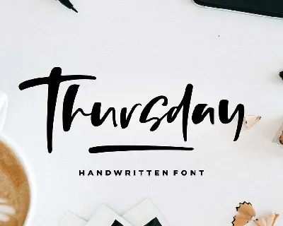 Thursday Vibes font