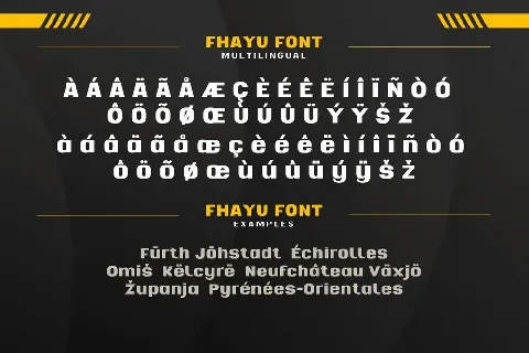 Fhayu Personaluse font