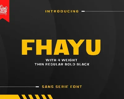 Fhayu Personaluse font