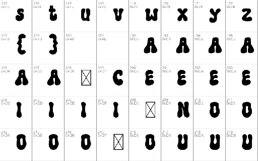 Crossock font