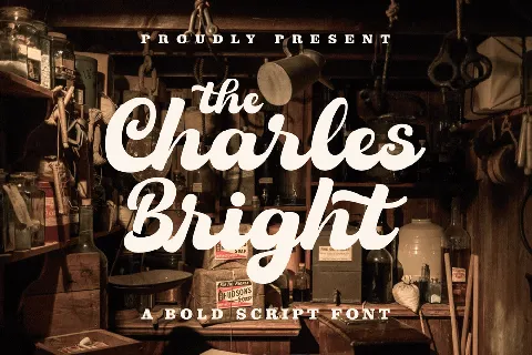 Charles Bright font