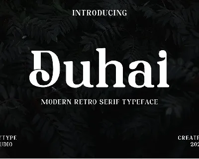 Duhai font