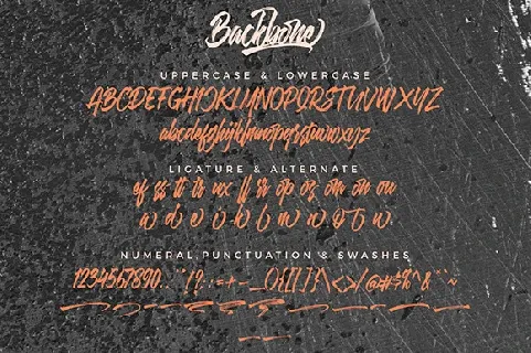 Backbone font