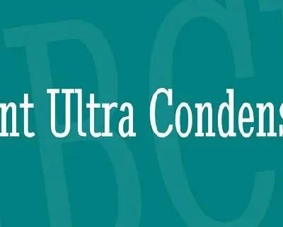Stint Ultra Condensed font