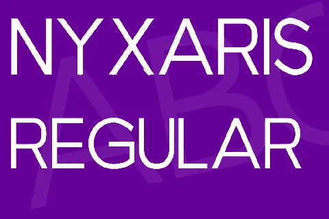 Nyxaris font